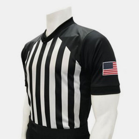 SMITTY Men's NCAA V-Neck Shirt "MESH or BODY-FLEX"