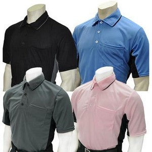 Officials Depot Current Major League Replica Umpire Shirt - Gray with Black Sides [Long Sleeve] Medium